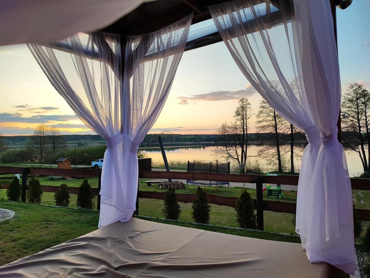 Siedlisko Nr 4A Nad Jeziorem Skarlinskim, Jezioro, Mazury, Domki Letniskowe Kurzetnik Εξωτερικό φωτογραφία